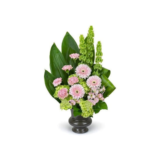 Poppy Pink Sympathy Vase